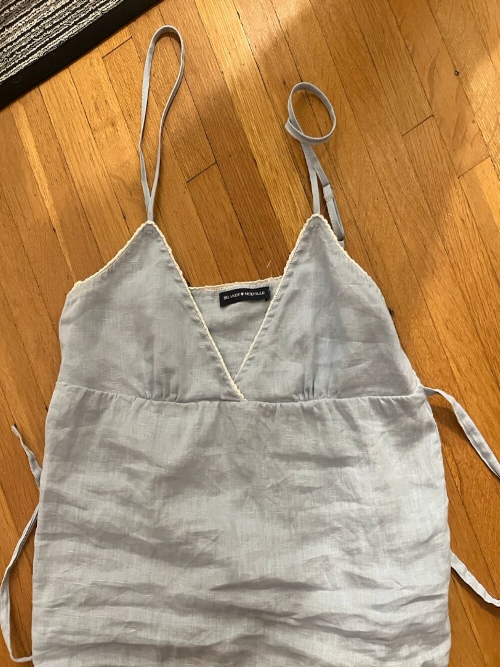 Brandy Melville Edith Linen Tank